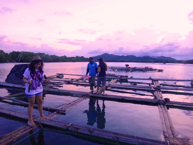 Fish ponds at Palina River, Roxas City, Capiz, Philippines 2