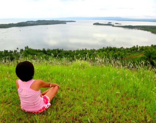 taking in the scenery