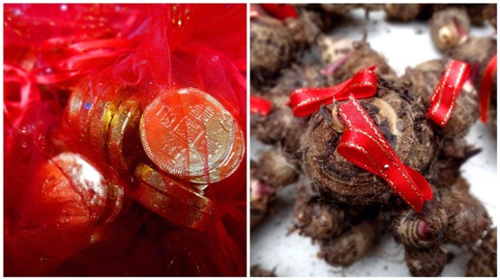 Coins, Taro, Ongpin, Binondo, Chinese New Year, Manila, Phiippines