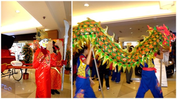Dragon dance, performances, Lucky Mall Chinatown, Binondo, Chinese New Year 2013, Manila, Phiippines