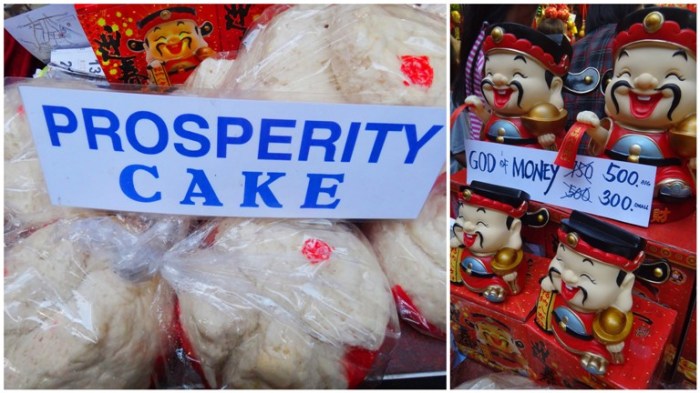 Prosperity cake, God of Money, Chinese New Year, Ongpin, Binondo, Manila, Philippines