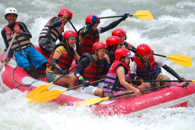 Whitewater rafting, Cagayan de Oro, CDO, Mindanao, Philippines