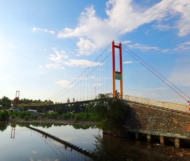 hanging bridge, Sablayan, Occidental Mindoro, Philippines
