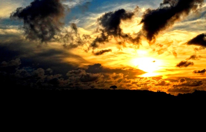 sunrise, hills, Calaguas Islands, Vinzons, Camarines Norte, Philippines