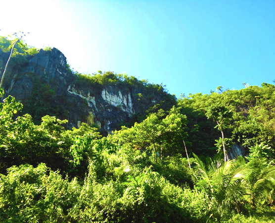 Tinandog Wall from afar, Atimona, Quezon, Philippines, rock climbing