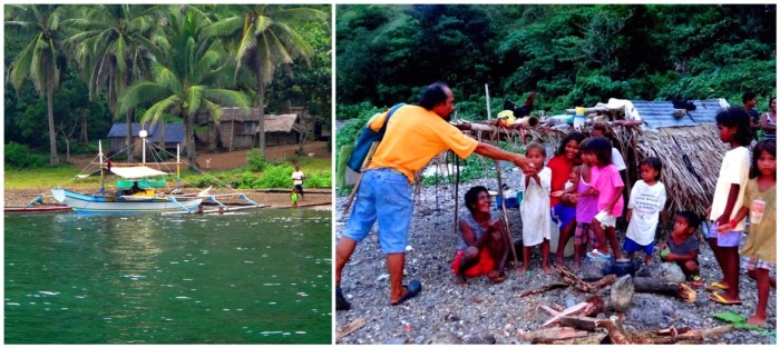 Two communities at Sitio Disigisaw, Barangay San Ildefonso, Casiguran, Aurora, Philippines