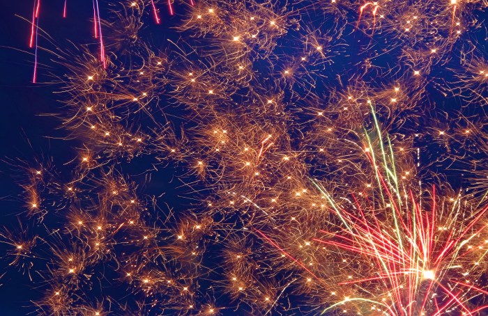 fireworks, Pintados-Kasadyaan Festival 2013, Tacloban, Leyte, Philippines