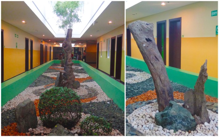 Zen garden, hall, Go Hotels Tacloban, Leyte