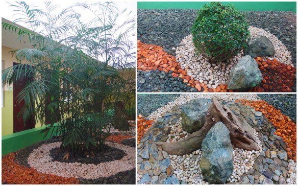 Zen garden, Zen rock garden, Go Hotels Tacloban, Leyte, Philippines, budget hotel, cheap hotel