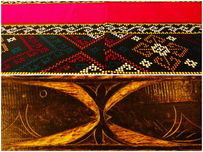 native palawan furniture, malong cloth, indigenous furniture, Luljetta's Hanging Gardens and Spa, Loreland Farm Resort, Antipolo, Philippines, near Manila