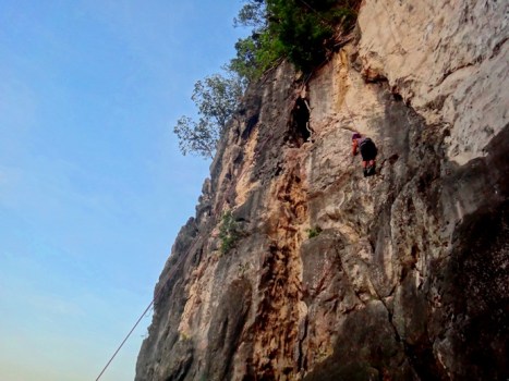 me rock climbing, life lessons, Tinandog Wall, Atimonan, Quezon, Philippines