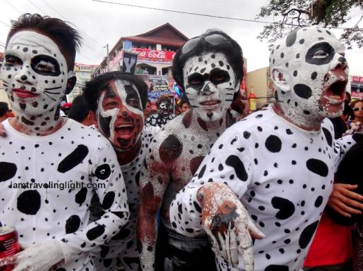 Dalmatians parade, Kalibo Ati-atihan Festival 2014