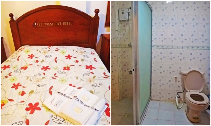 President Hotel annex, budget hotel, bed, toilet, shower, bath, Lingayen, Pangasinan