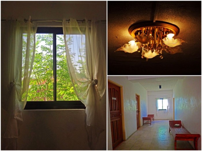 President Hotel annex, budget hotel, hallway, wood, Lingayen, Pangasinan, former Fidel Ramos house