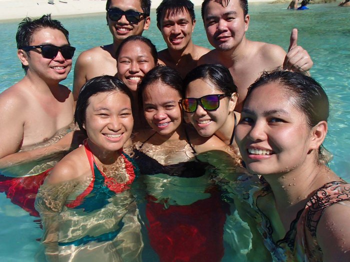 Calaguas moment with friends old and new