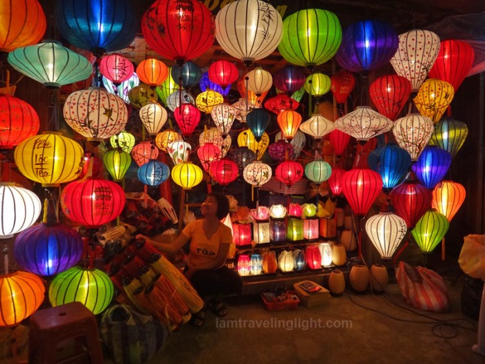 Magical and colorful paper lanterns, Hoi An, Vietnam