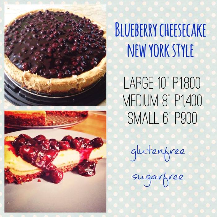 Jay blueberry cheesecake new york style