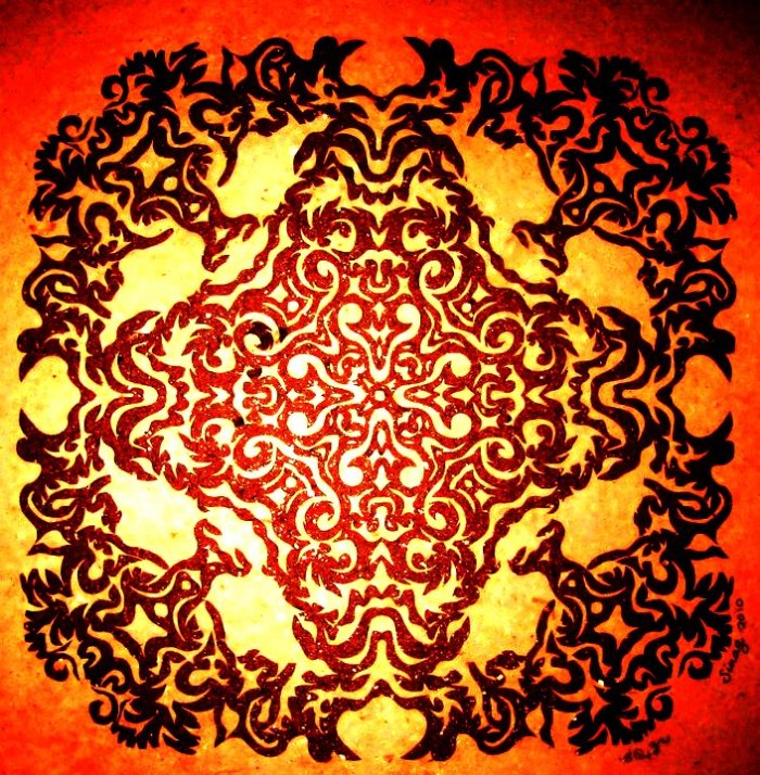 Papercut art. Salimbay 9 by Sinag de Leon