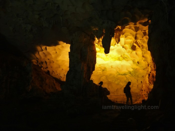 Surprising Cave, Halong Bay, Vietnam