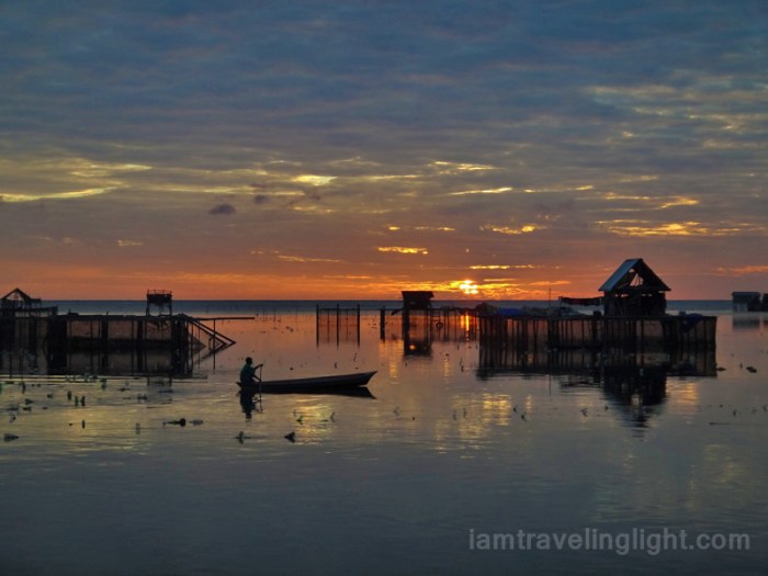 quiet sunrise by the sea, Sibutu Island, Tawi-tawi, Philippines