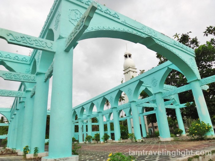 Sheik Karim Makhdum's believed burial ground, tampat, remote Sibutu Island, Tawi-Tawi, Philippines