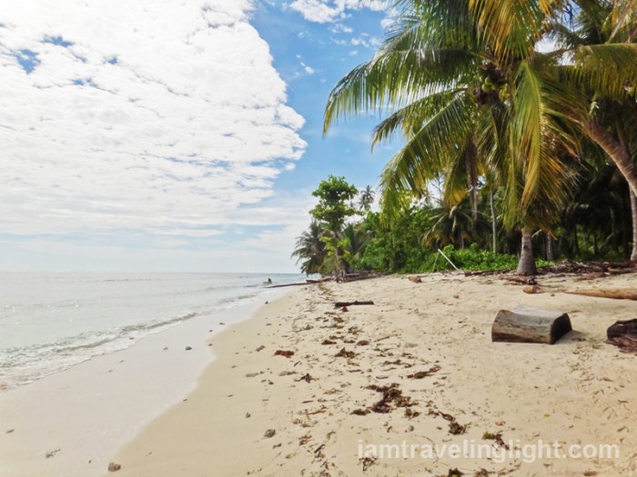 Sibutu unspoiled white beach, long shore, long beach, Tawi-tawi, Mindanao