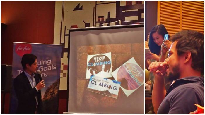 travel with a cause Why I Fly - AirAsia summiting sarcoma