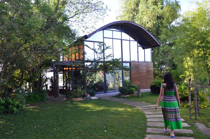 family-glass-house-grass-chilling-san-rafael-river-adventure-bulacan