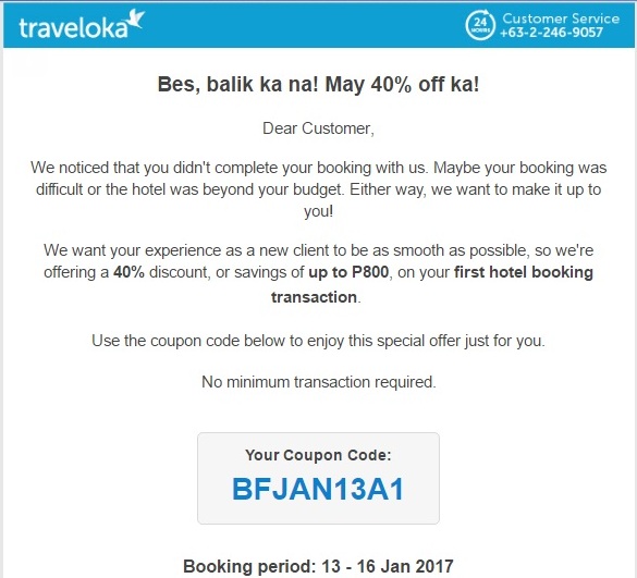 special-coupon-code-for-customers-who-did-not-complete-booking