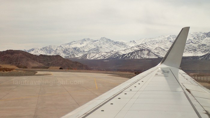 Touchdown, ladakh, winter, snowcapped mountains, kushok bakula rinpoche airport, leh, india.jpg