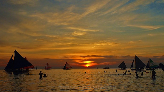 Boracay sunset, paradise, world's best island, most beautiful island, paraw, sailboat.jpg