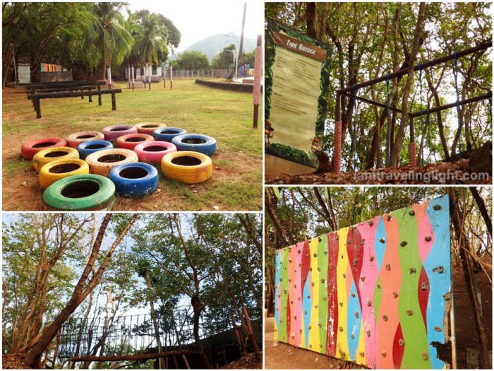 Oriental Bataan, hotel, Mariveles, exterior, outdoor, teambuilding facilities, obstacle course, wall climbing, hanging bridge, rope bridge, relay, Export Processing Zone