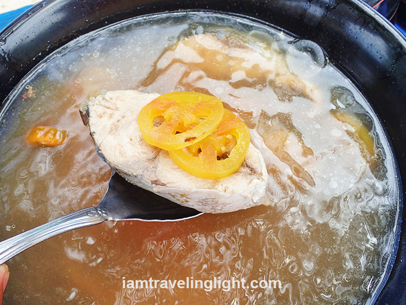 Refreshing fish tinola