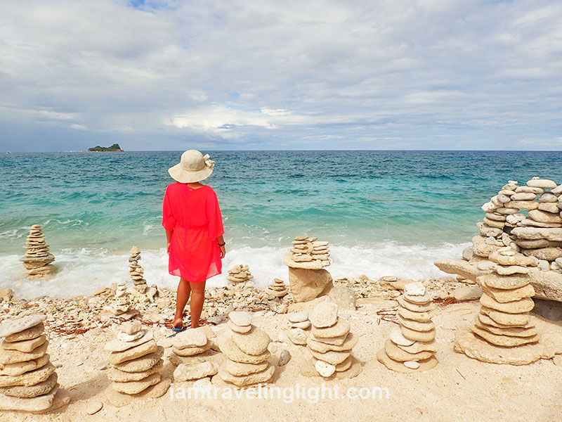 Walking among the Zen pile of stones