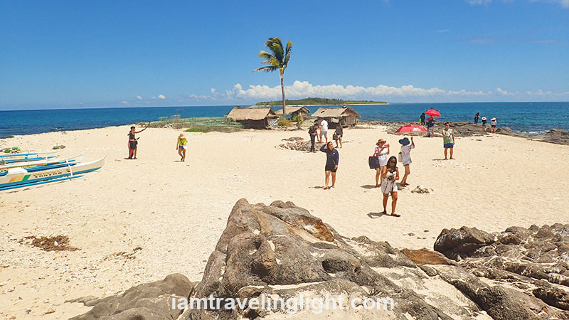 Walking on Pulupandan Island