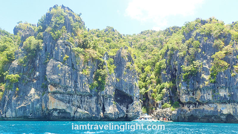 karsts, rock formations, outside Tangke Lagoon, saltwater lagoon, Gigantes Islands, Islas de Gigantes, Iloilo.JPG