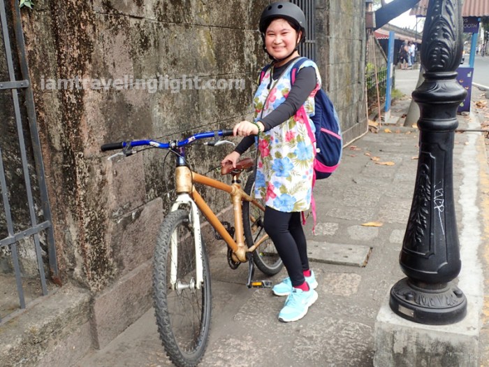 Bambike, happy biker, Intramuros, Manila, bamboo bike tour, eco-friendly tour.JPG