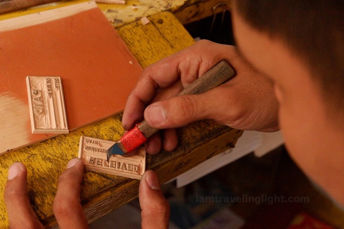 rubber stamp maker