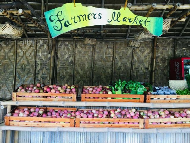 farmer's market in Mariano's Blooming Agritourism Park, South Cotabato