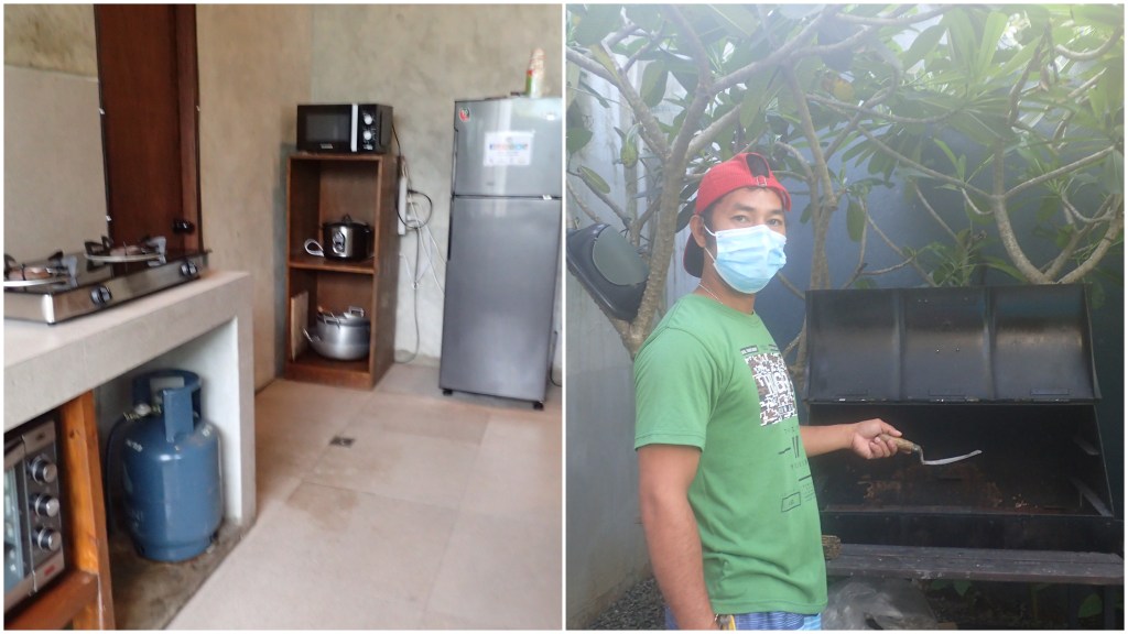 kitchen, grill for roasting, Casa Tropica, Pansol, Laguna hot spring, resort, pool