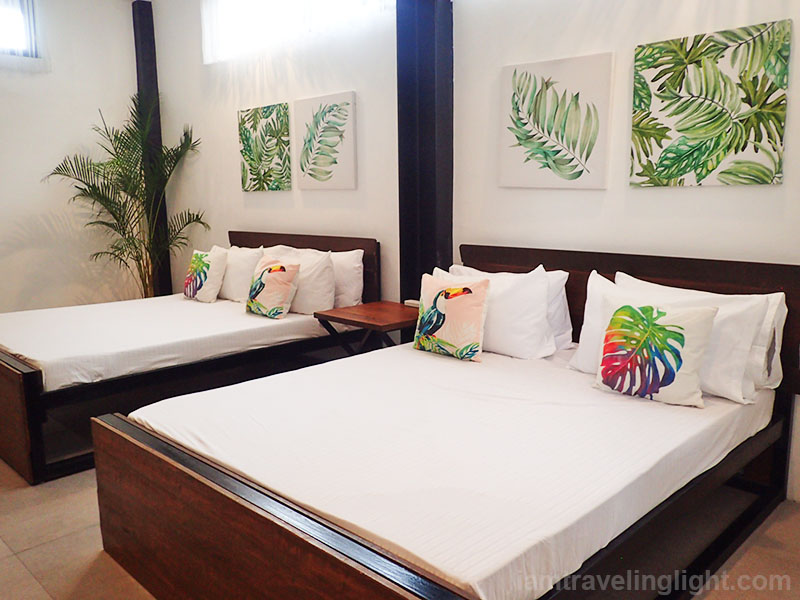 tropical-themed bedroom, Casa Tropica, hot spring resort, private pool, architecture, Pansol, Calamba, Laguna